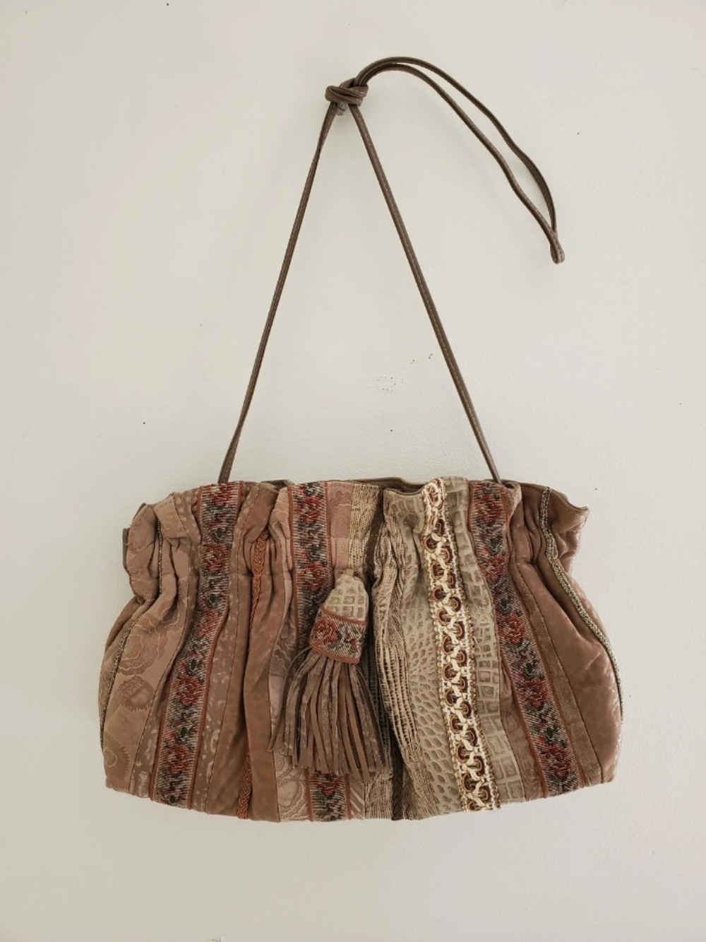 Oversized Paperbag Clutch Shoulder Crossbody Bag